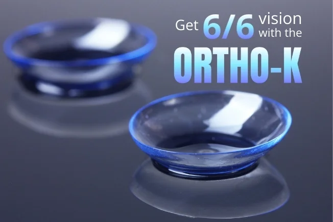 Ortho-K Lenses in Delhi | Non-Surgical Night Lenses for 6/6 Vision